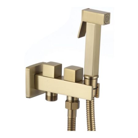 Гигиенический душ со смесителем Savol S-FXQ011C, матовое золото, артикул S-FXQ011C