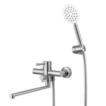 Смеситель для ванны Knotlor SS-03, сатин, артикул SS-03