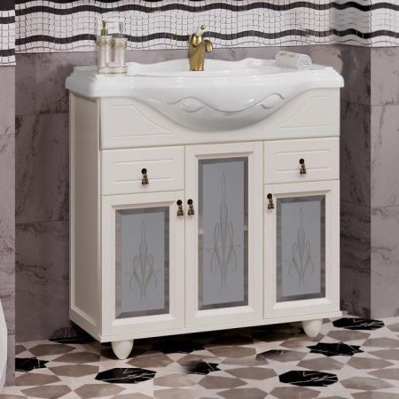 Зеркало Тибет 85 Opadiris Слоновая кость