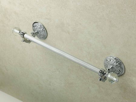 Stil Haus Noto Light, полотенцедержатель со стеклом Murano, длина 55 см, цвет золото, артикул NT45V(16)