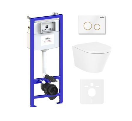 Комплект 6 в 1 Lavinia Boho Biore Rimless 75110183, премиум с пластиковой клавишей