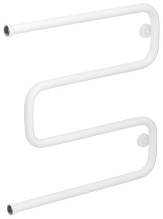 Полотенцесушитель водяной Ш-обр. 600х600 Н. Г. 1" (Матовый белый), артикул 30-0014-6060