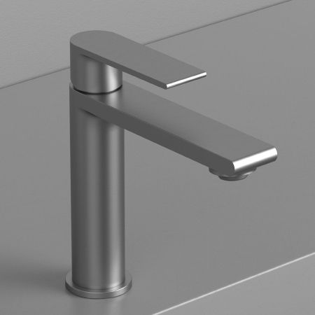 Смеситель для раковины Vogue VBF-1V1GM однорычажный, вороненая сталь, артикул VBF-1V1GM