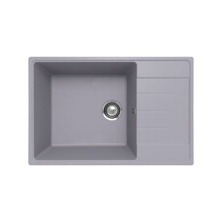 Кухонная мойка Ulgran Quartz Prima 760-05, бетон, артикул Prima 760-05