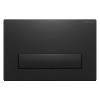 Клавиша смыва Terminus 72K24х16B, черный