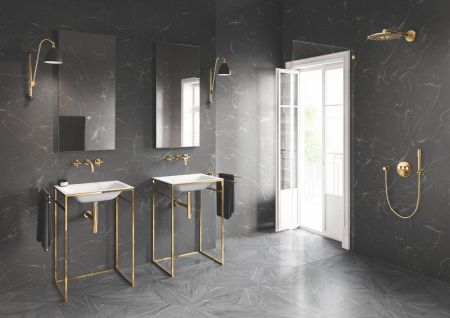 Сифон GROHE 1 1/4 дюйма из латуни, холодный рассвет, глянец (28912GL0)