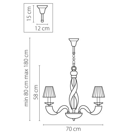 Люстра подвесная Alveare Lightstar Premium 702082, артикул 702082
