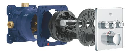 Готовый комплект для душа GROHE Grohtherm SmartControl (NSB0134)