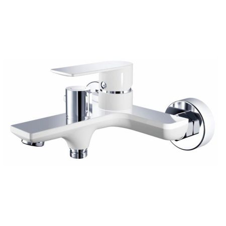 Смеситель для ванны Haiba HB60505-8, белый, артикул HB60505-8