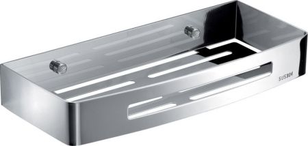 Gedy, решётка прямоугольная 1-уровневая (30х12,8х4,5), цвет хром, артикул 2417(13)