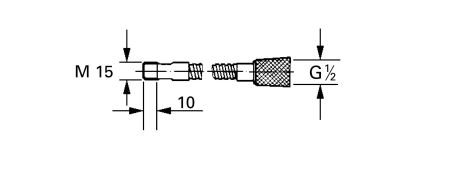 Шланг для смесителей с выдвижным изливом, 1500 мм GROHE (46092000)