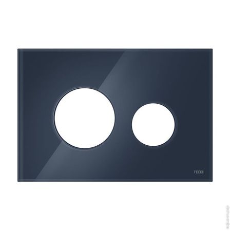 Лицевая панель TECEloop, стекло вечерняя синева, артикул 9240615