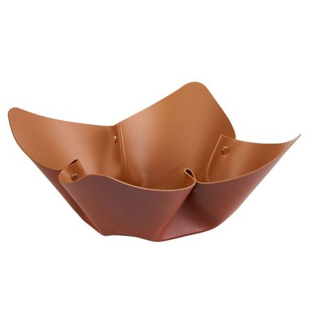 ADJ Фруктовница, D35 см., цвет: бордо/коньяк, артикул 4035.30/09