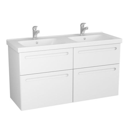 Тумба под раковину Owl 1975 Otalia 125 OW04.08.00 подвесная Белая, артикул OW04.08.00