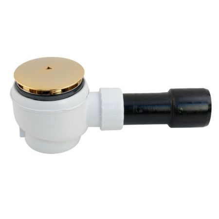 MIGLIORE Выпуск-сифон душевой, d=80 mm., (выпуск угловой), золото, артикул 20214