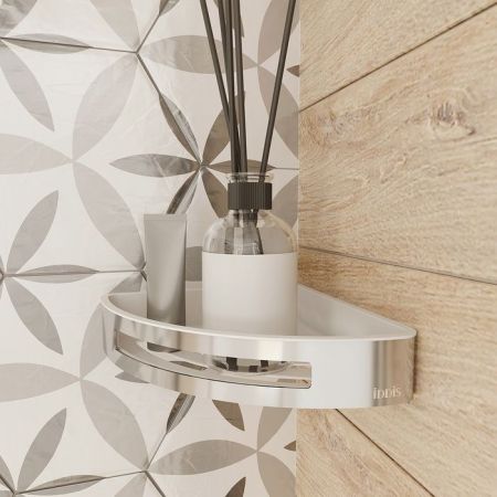 Полка корзина Iddis SHE11SPi44 угловая Хром, артикул SHE11SPi44