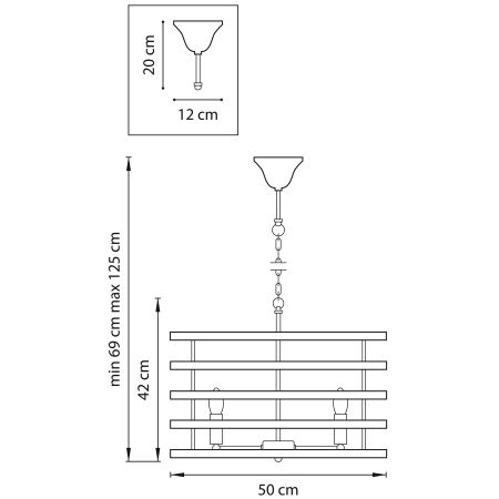 Люстра подвесная Epsilon Lightstar 735050, артикул 735050