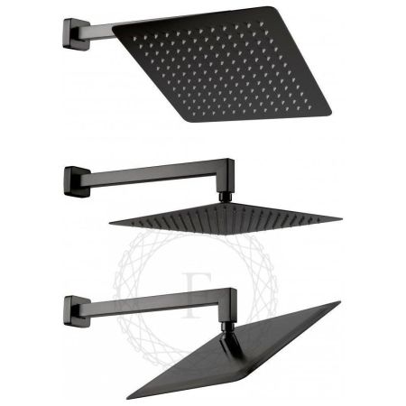 Душевая система встраиваемая FILARETE Fing FL1043BG, графит