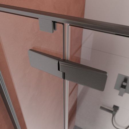 LINER-A-2-100-C-Cr Душевой уголок, артикул LINER-A-2-100-C-Cr