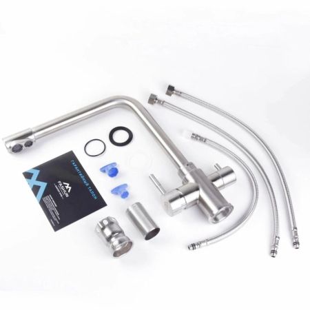 Смеситель для кухни FASHUN A54309, сатин