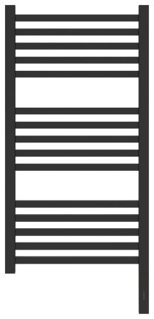 Полотенцесушитель электрический "МОДУС 3.0" 800х400 / МЭМ правый (Тёмный титан муар)