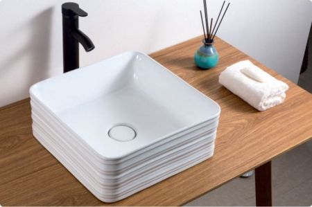 Раковина-чаша BelBagno 38 BB1407 Белая