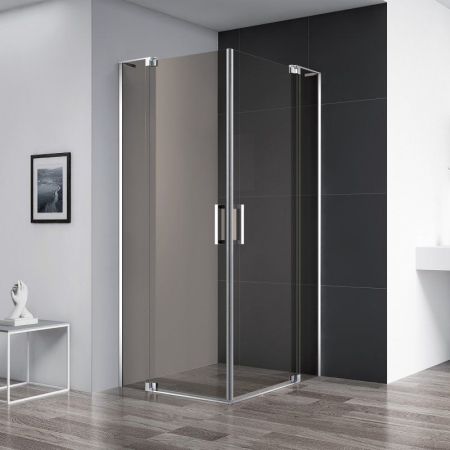 Душевой уголок CEZARES SLIDER-A-2, артикул SLIDER-A-2-90/100-C-NERO