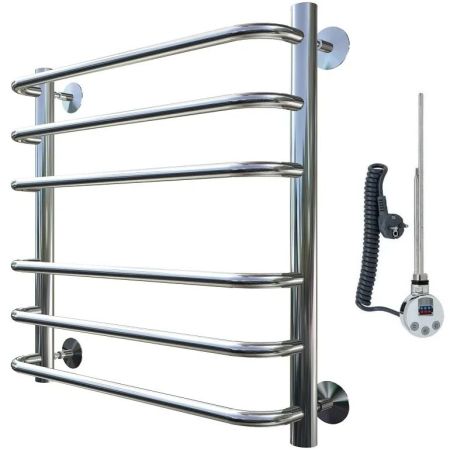 Электрический полотенцесушитель Тругор Идеал 2 элТЭН 60x50 Хром, артикул Идеал2/элТЭН6050