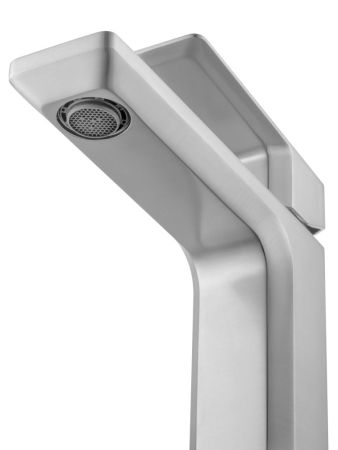 Смеситель для раковины WONZON & WOGHAND DIAMOND, Брашированный никель (WW-88139011-BN), артикул WW-88139011-BN