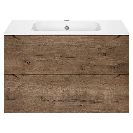 База под раковину Norma 800 подвесная, 2 выкатных ящика soft close, V.Oak, артикул VMC-2N800VO