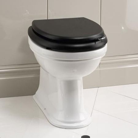 Devon Rose Унитаз напольный  51,5х36 cм  под встраиваемый бачок, цвет: белый, артикул IBWCROSEBTW