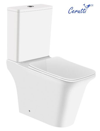 Унитаз NIVOLET напольный безободковый Cerutti SPA  CT8457, артикул CT8457