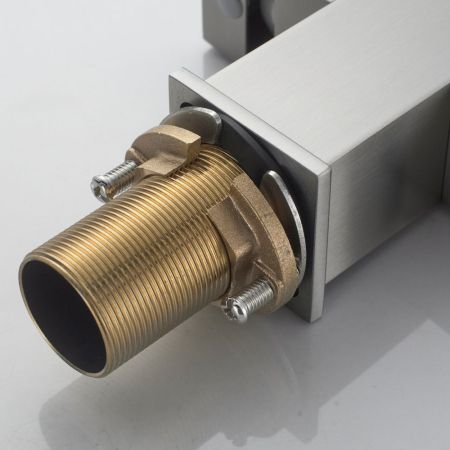 Смеситель для кухни с подключением фильтра Shevanik S148L, сатин, артикул S148L