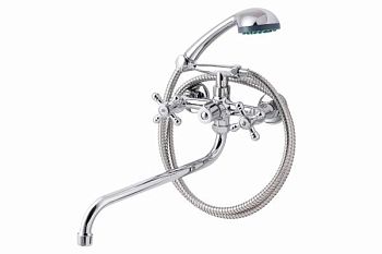 Смеситель для ванны с душем ПСМ-ПРОФСАН PSM-158-К89 СТАНДАРТ-А тип См-ВУДРНШлА