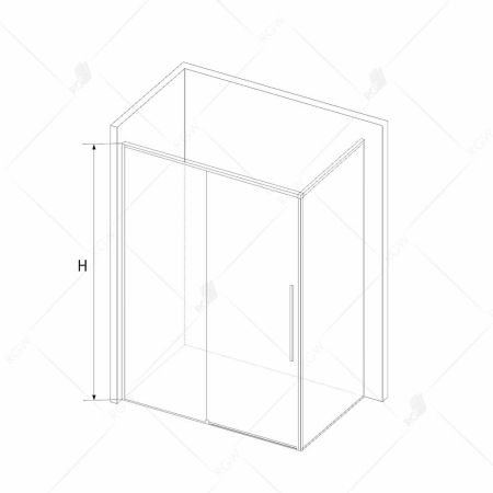 Душевой уголок RGW SV-42 (SV-12 + Z-050-2) (1300x900, Прозрачное), артикул 32324239-011