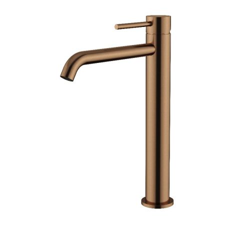 Смеситель для раковины высокий Knotlor SS-21/RB, бронза, артикул SS-21/RB