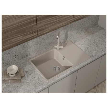 Кухонная мойка GranFest URBAN 678L, песочный, артикул 678L песочный