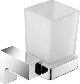 Sanibano Elegance, настенный стеклянный стакан, цвет черный матовый