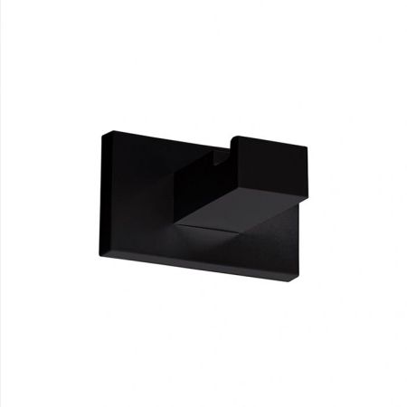 Colombo Look Крючок одинарный, цвет: чёрный матовый, артикул BLC27.NM