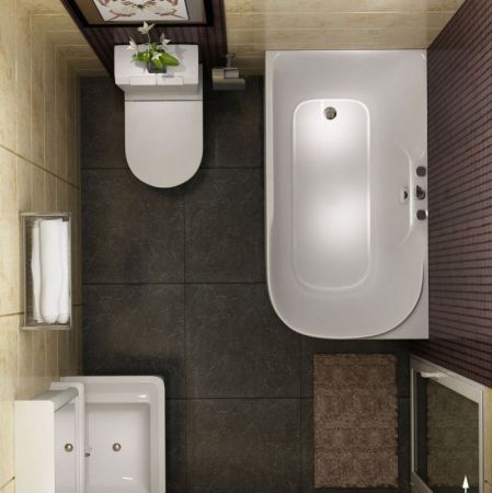 Акриловая ванна SSWW M628 150х75 L без гидромассажа