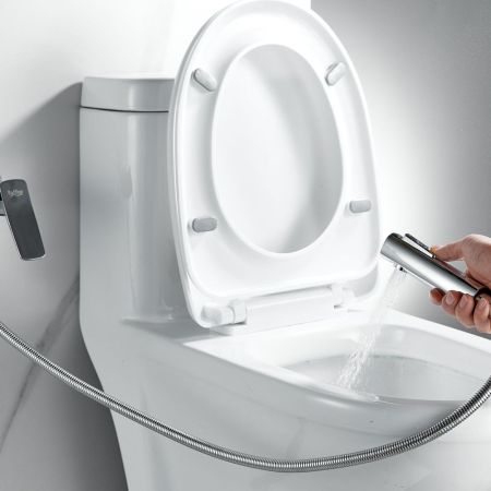 Гигиенический душ со смесителем Raffine F0599-1, хром