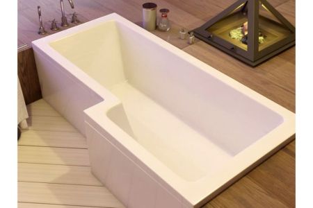 Ванна акриловая левосторонняя Vayer Options Гл000023294, 165x85, артикул Гл000023294