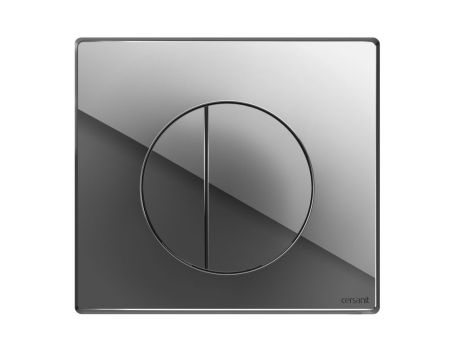 Кнопка смыва Cersanit LEON для инсталляци LEON пластик хром глянцевый (S-IN-LEON-C3506), артикул S-IN-LEON-C3506