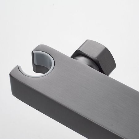 Гигиенический душ со смесителем Raffine F0596T-1, оружейная сталь