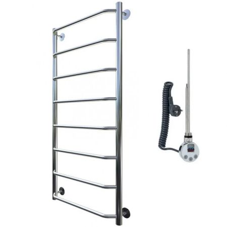 Электрический полотенцесушитель Тругор Браво 1 элТЭН 120x50 Хром, артикул Браво1/элТЭН12050