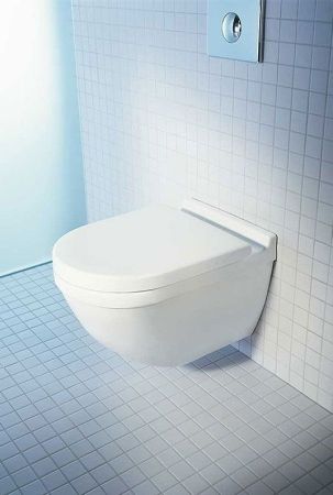 Унитаз Duravit Starck 3 2225090000 подвесной без крышки-сиденья, артикул 2225090000