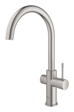 Смеситель для кухни GROHE Red Duo, бойлер L-size, суперсталь, (30079DC1), артикул 30079DC1