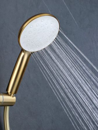 Душевая система Prohanss P31.24.03, сатин золотой