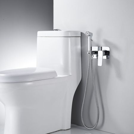 Гигиенический душ со смесителем Shevanik S9905, хром