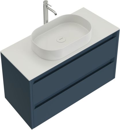 Тумба под раковину Allen Brau Fantasy 100 1.11003.BGM 2.0 синий матовый, артикул 1.11003.BGM 2.0